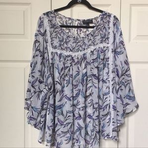 Flowy Feathers Top